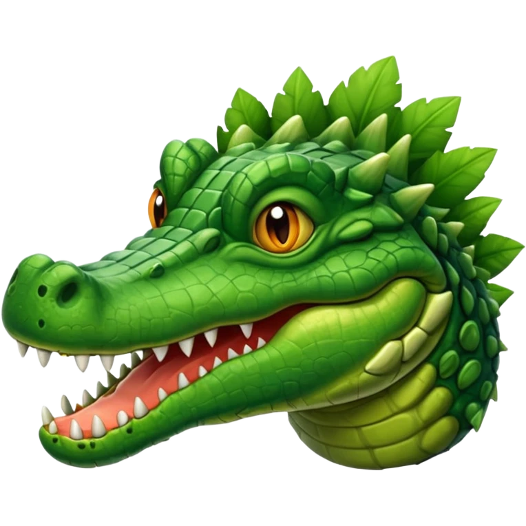 Hairy crocodile  emoji