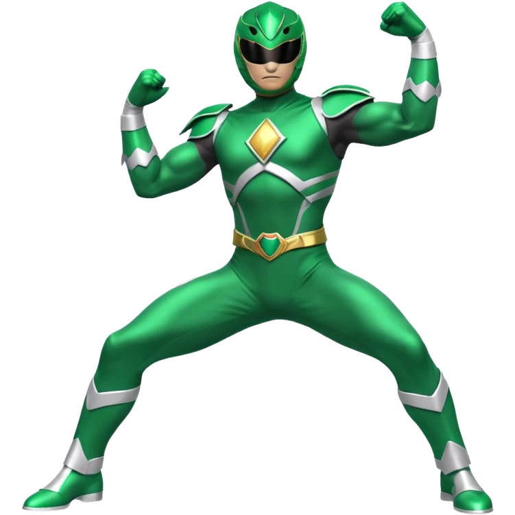 Power ranger green emoji