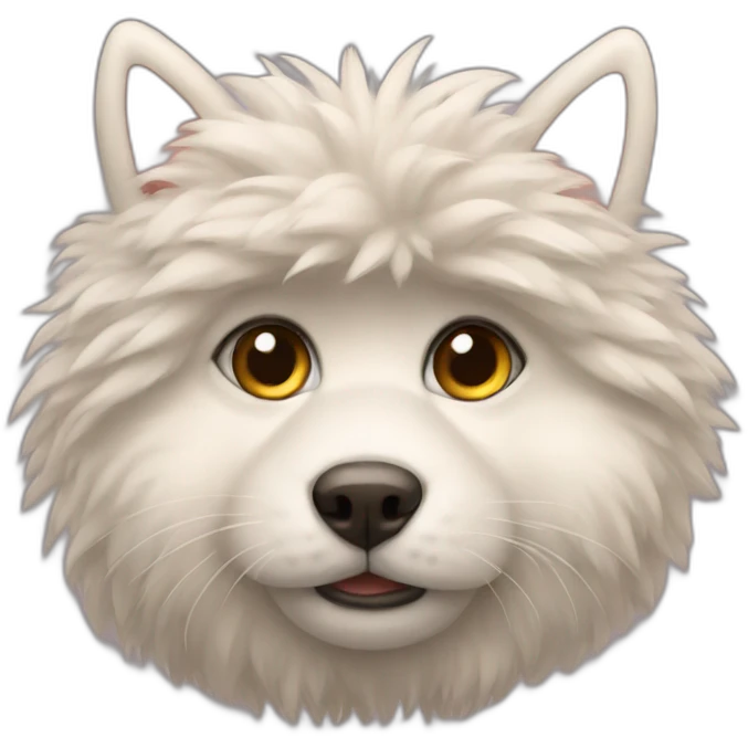 fluffy emoji