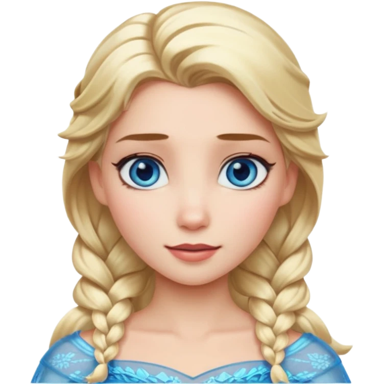 Disney Frozen Elsa emoji