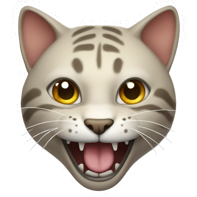 Hissing cat  emoji
