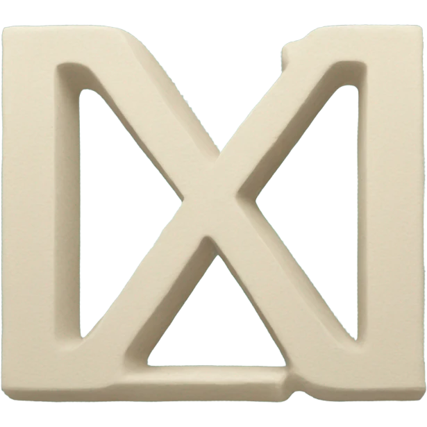 greek letter in 3D emoji