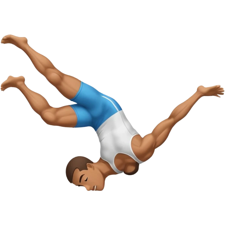 Заднее сальто emoji