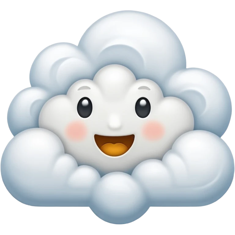 faceless cloud emoji