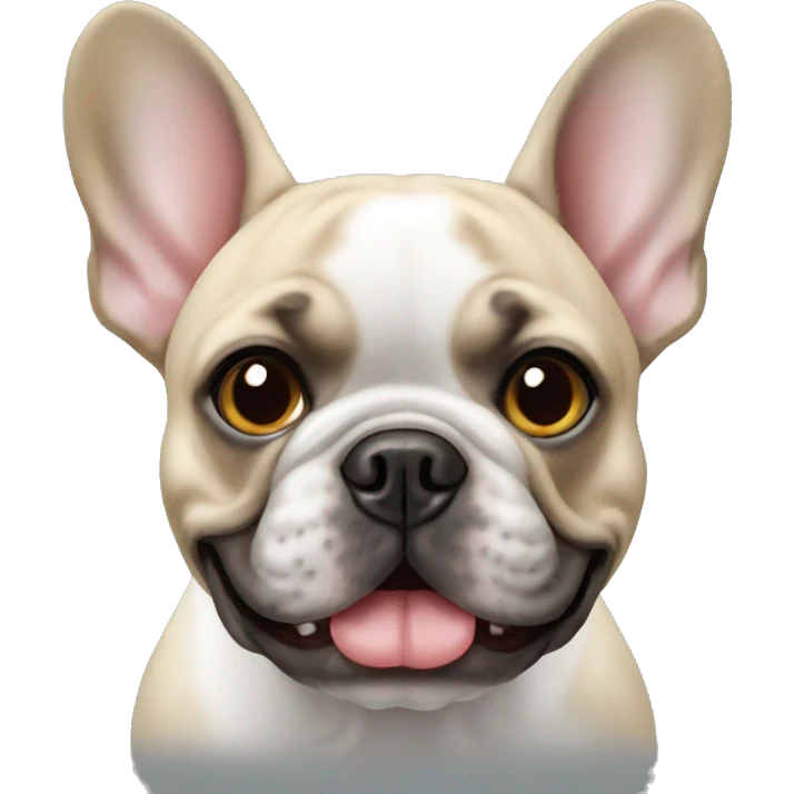 French bulldog emoji