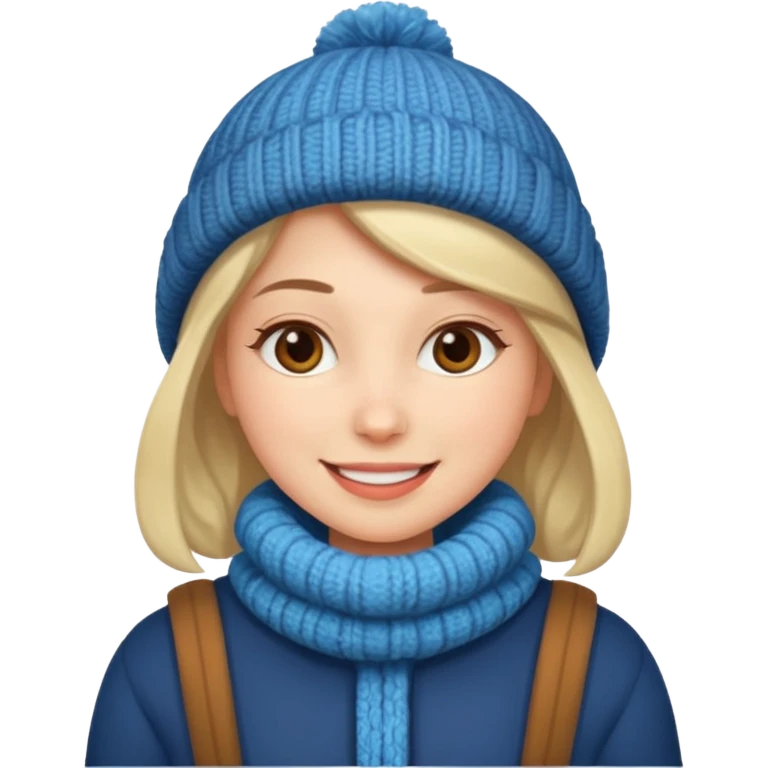 Winter Photo female emoji
