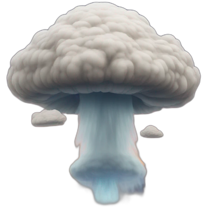 mushroom cloud emoji
