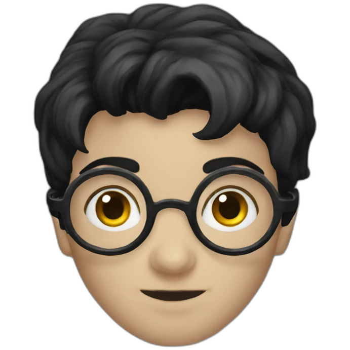 Harry Potter goth emoji