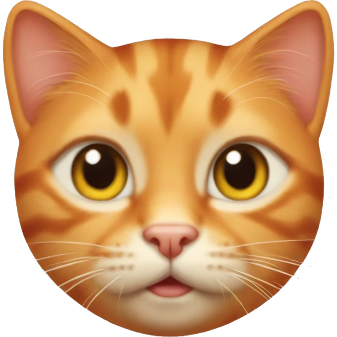 orange tabby cat emoji