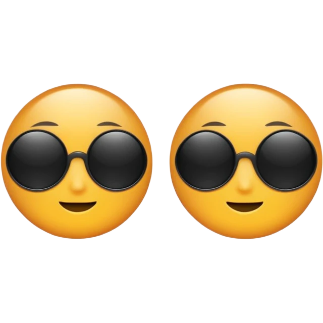 Lentes Negros emoji