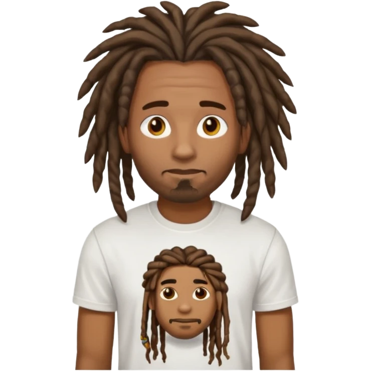 man with dreadlocks emoji