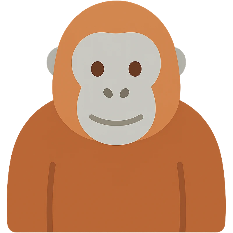 Orangutan emoji