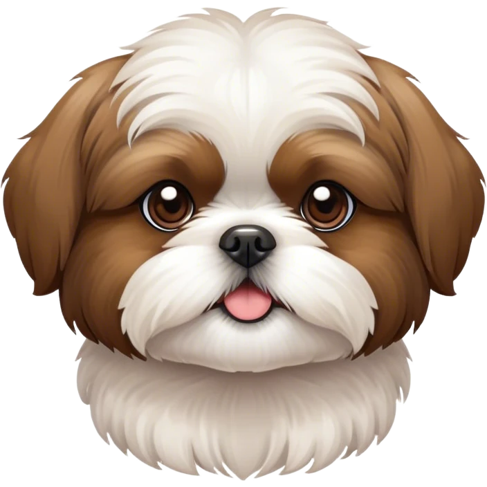 Shih Tzu puppy emoji