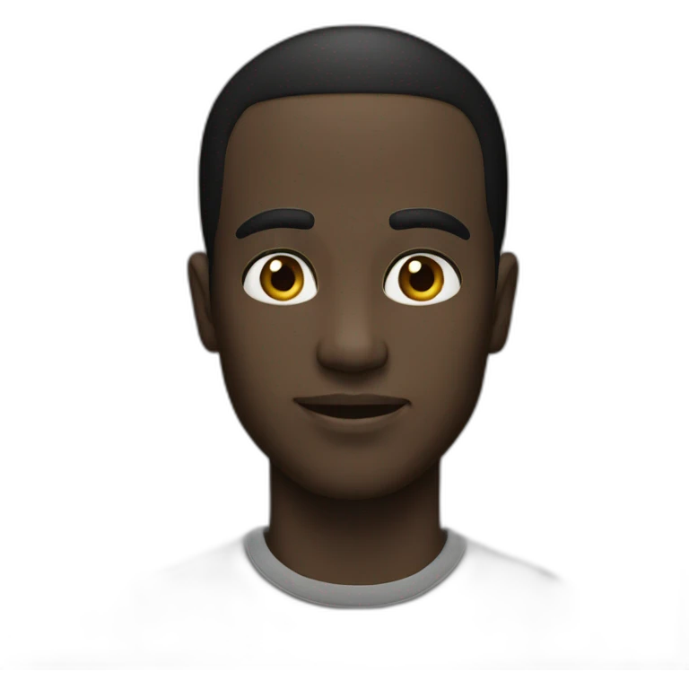 black m emoji
