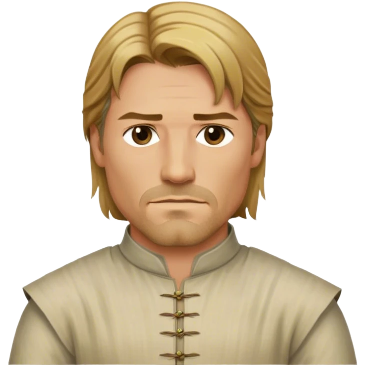 Jaime Lannister from game of thrones, cloth shirt emoji