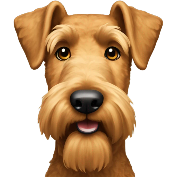 Airedale terrier emoji