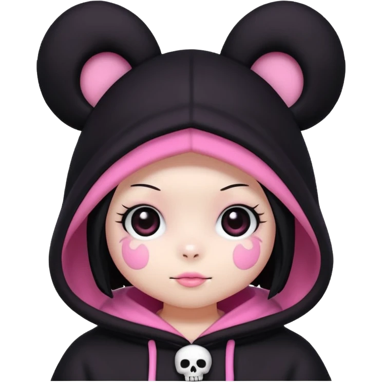Kuromi from saniro  emoji