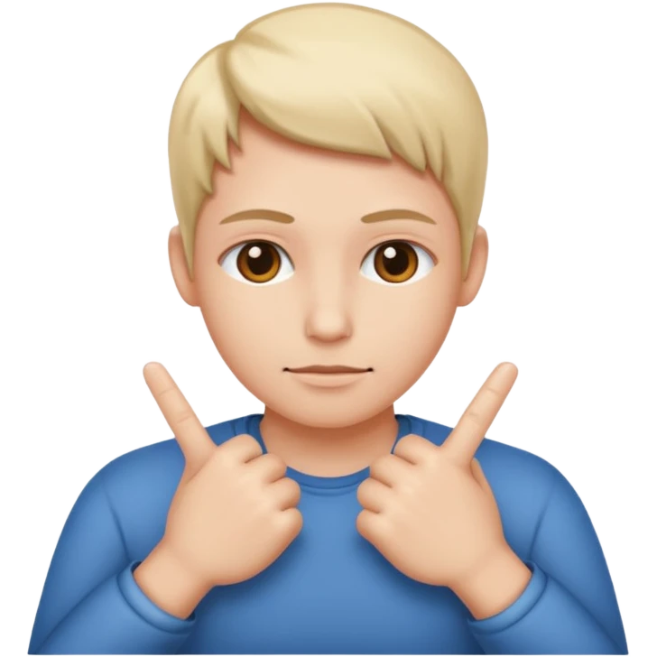 face with crossed fingers behind its back, symbolizing lying emoji