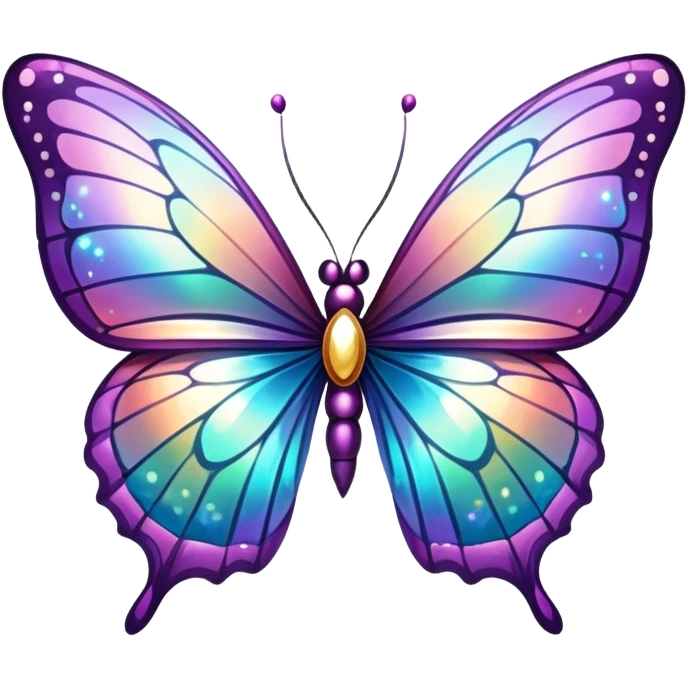 Divine Holy Glorious Shiny Sparkly Butterfly emoji