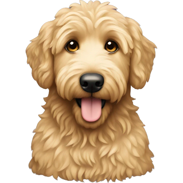 Golden doodle emoji