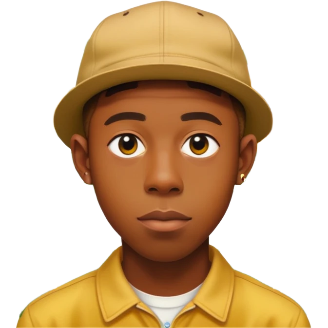 Tyler the creator with sunflowers emoji
