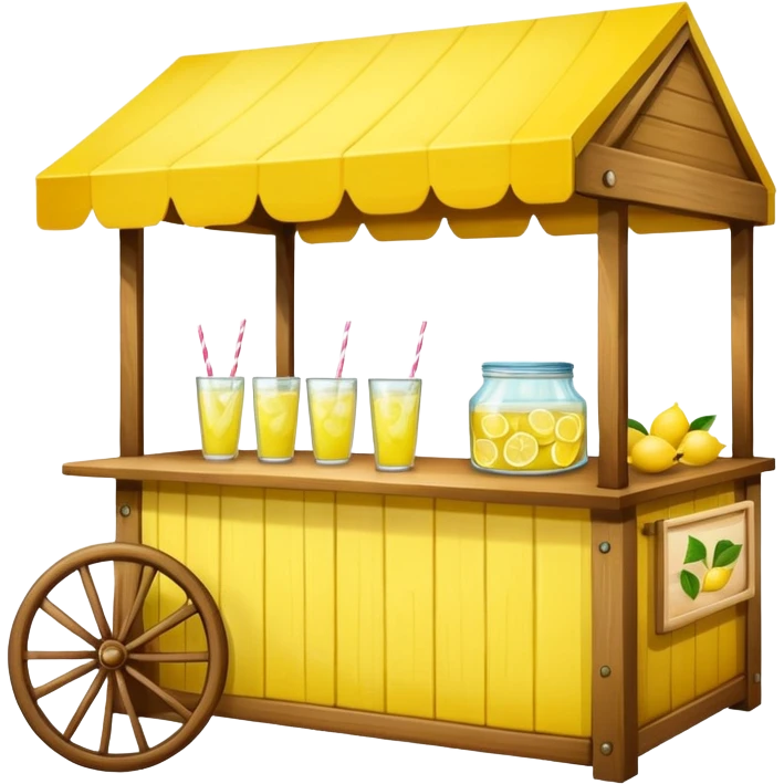 fancy lemonade stall emoji