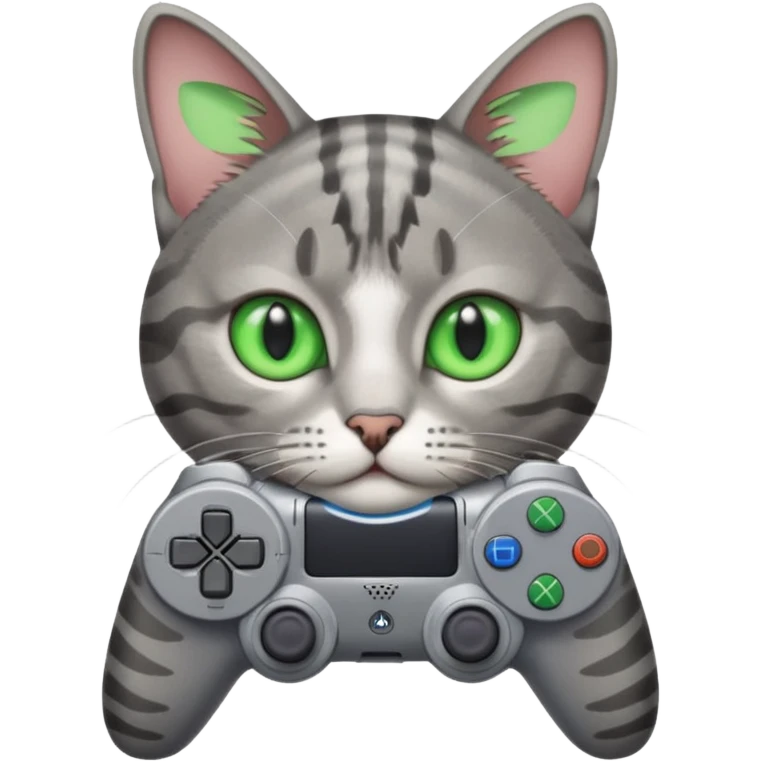 cat homme-avec-manette-ps4 emoji