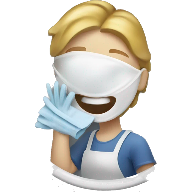 Cleaning dishes  emoji