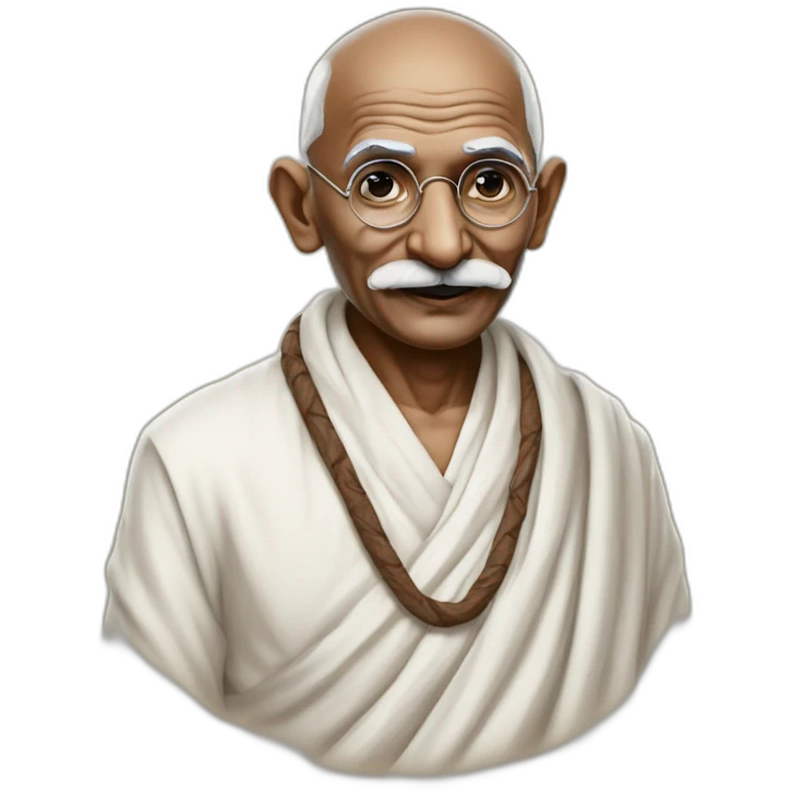 mahatma gandhi emoji