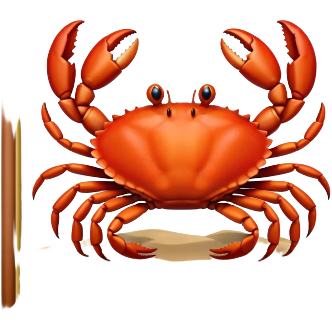a den of the crab emoji
