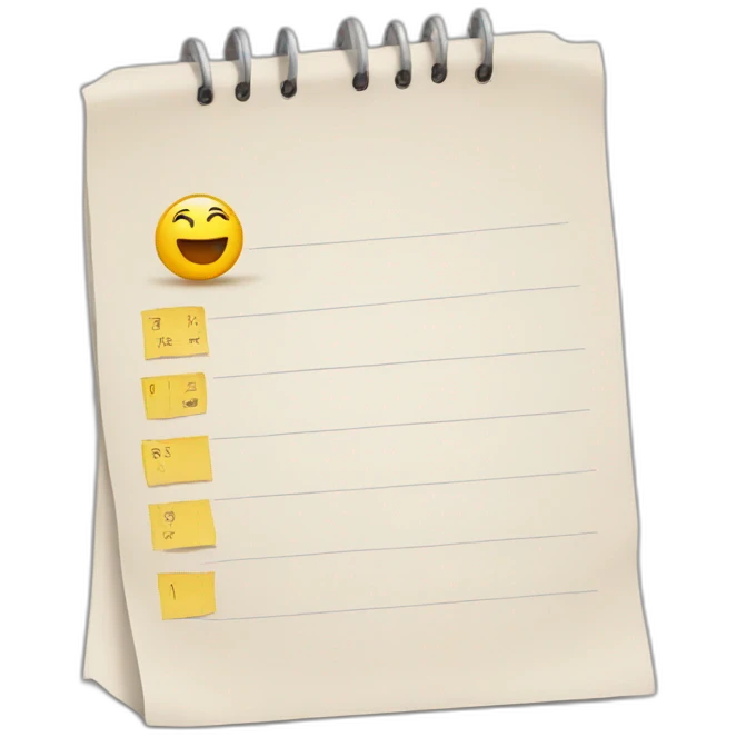 todo list emoji