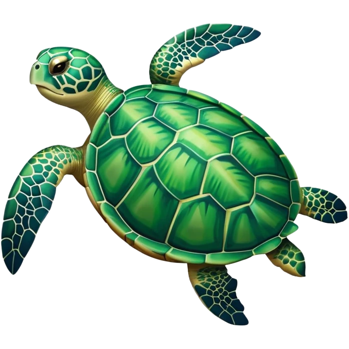 Sea turtle emoji