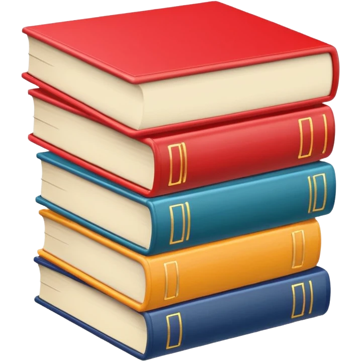 Livros emoji