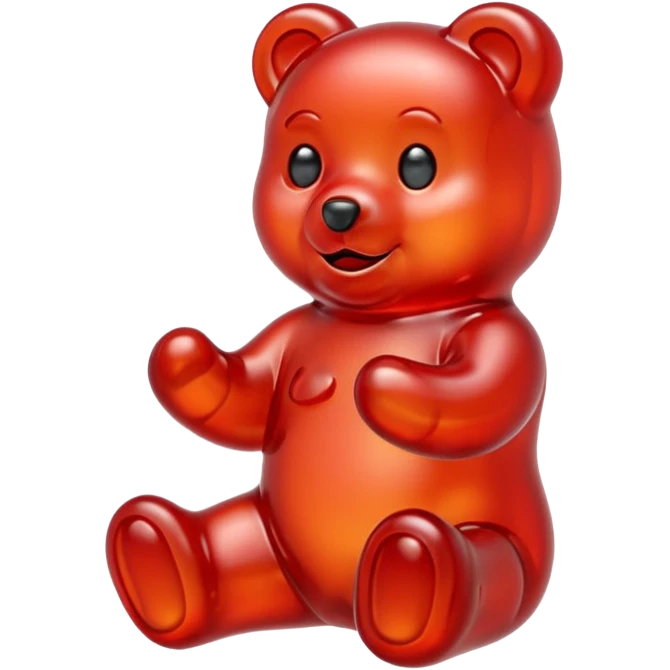 red Gummy Bears emoji