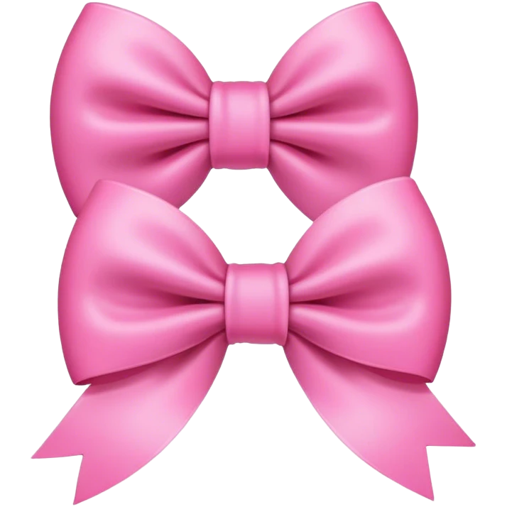 Cute bows emoji