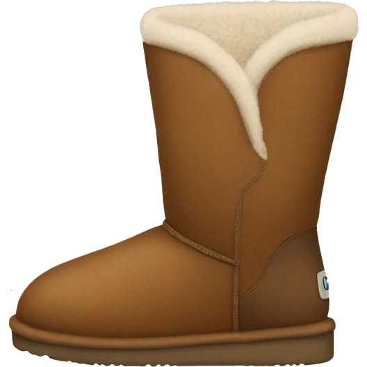 Uggs brown  emoji