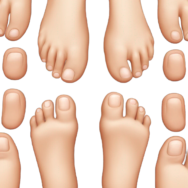 Toes emoji