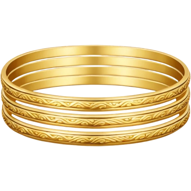 Indian bangles horizontally emoji