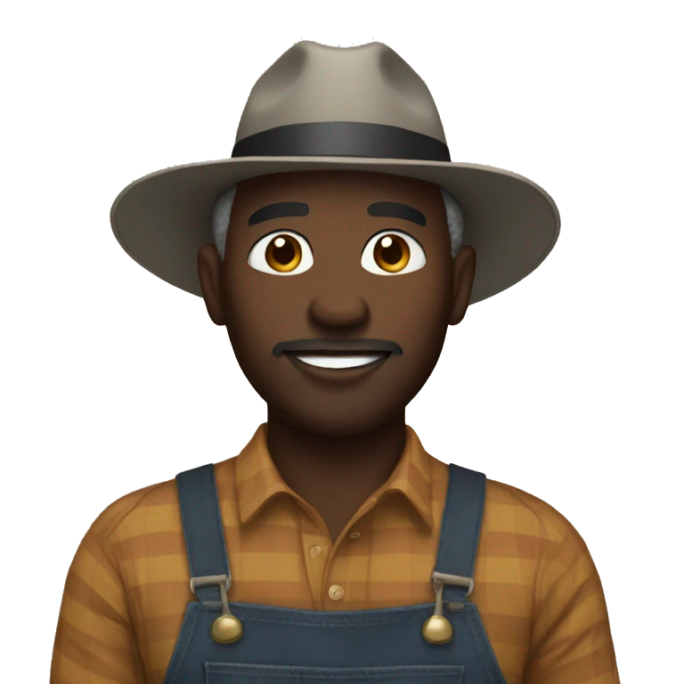 black farmer emoji