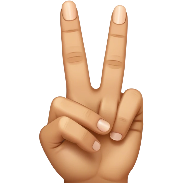 Middle finger emoji