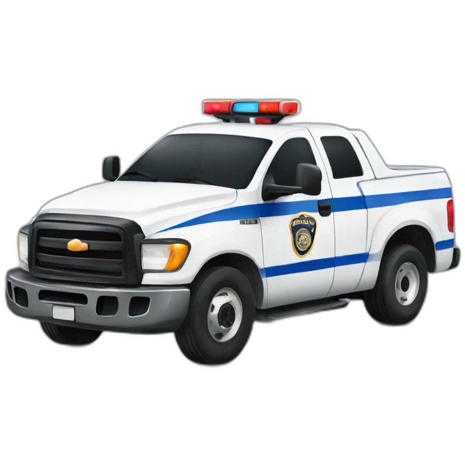 police tow truck emoji
