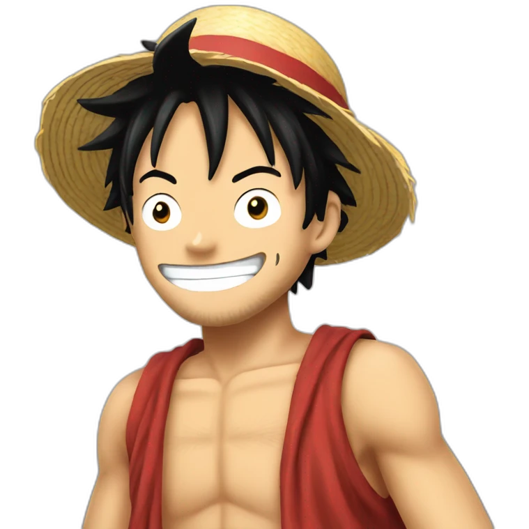 Luffy emoji