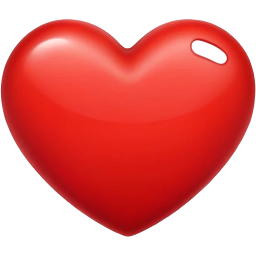 red heart emoji