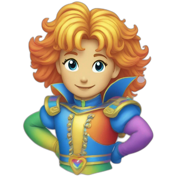 Rainbow brite emoji