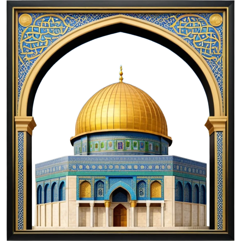 Dome of the rock, Palestine emoji