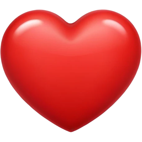 red heart emoji