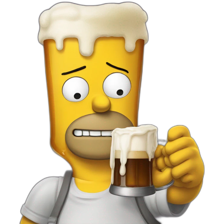 Homer-simpson-beer emoji