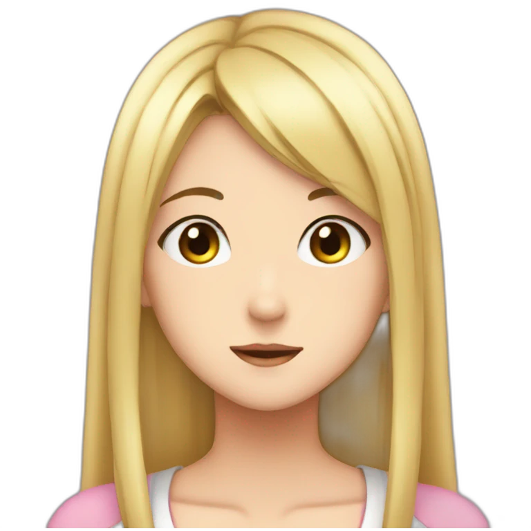 anime girl thinghs emoji