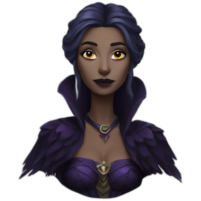 Raven Queen emoji