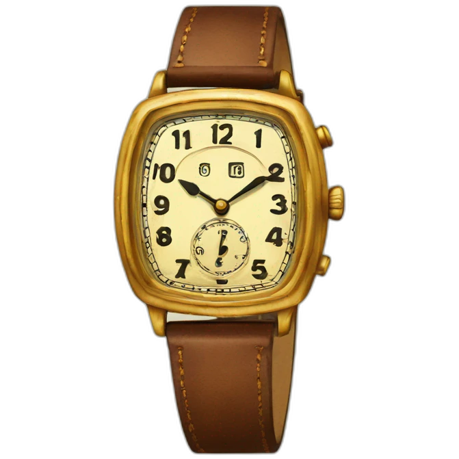 vintage wristwatches emoji